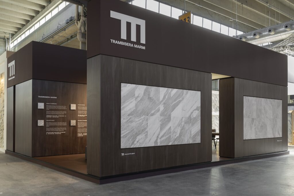 Allestimento Stand Fiera Marmomacc - Trambisera